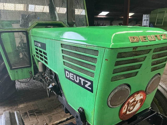 Deutz d7206 oldtimer tractor - afbeelding 4 van  21