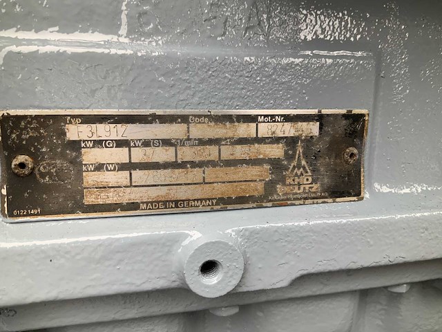 Deutz f3l912 noodstroomaggregaat - afbeelding 2 van  9