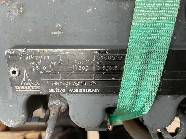 Deutz f4m 2011 dieselmotor - afbeelding 9 van  9
