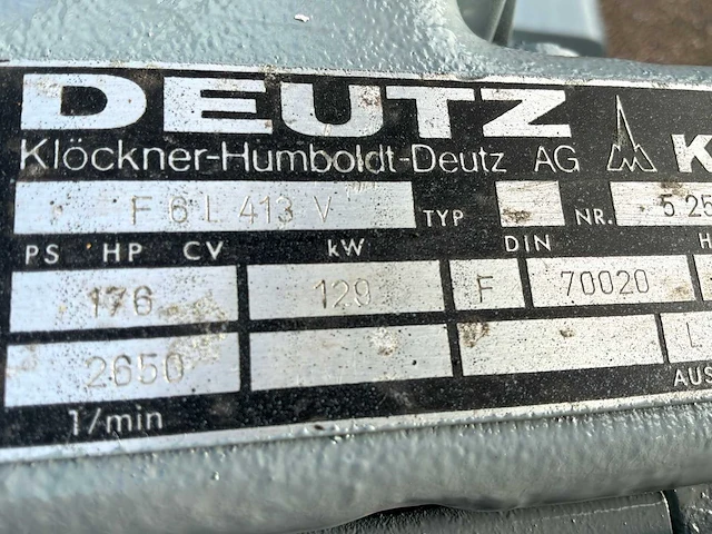 Deutz f6l413v noodstroomaggregaat - afbeelding 9 van  18