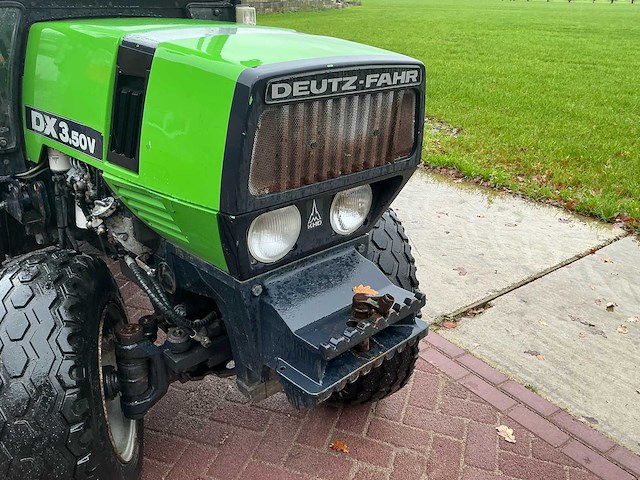 Deutz-fahr - 1988 - dz 3.50 v - tweewielaangedreven landbouwtractor - afbeelding 10 van  31