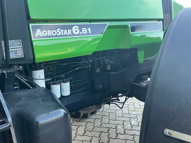 Deutz-fahr - 1994 - agrostar 6.81 - vierwielaangedreven landbouwtractor - afbeelding 5 van  57