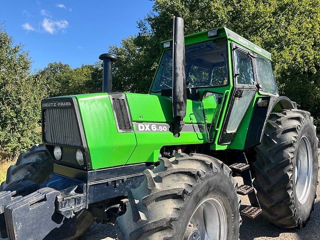 Deutz-fahr dx 6.50 vierwielaangedreven landbouwtractor - afbeelding 2 van  40