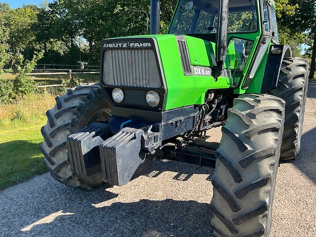 Deutz-fahr dx 6.50 vierwielaangedreven landbouwtractor - afbeelding 4 van  40