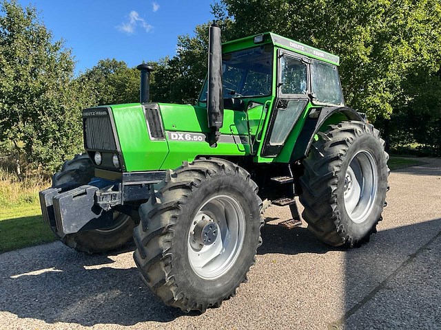 Deutz-fahr dx 6.50 vierwielaangedreven landbouwtractor - afbeelding 1 van  40