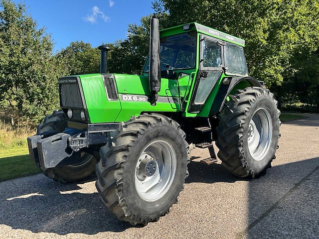 Deutz-fahr dx 6.50 vierwielaangedreven landbouwtractor - afbeelding 12 van  40