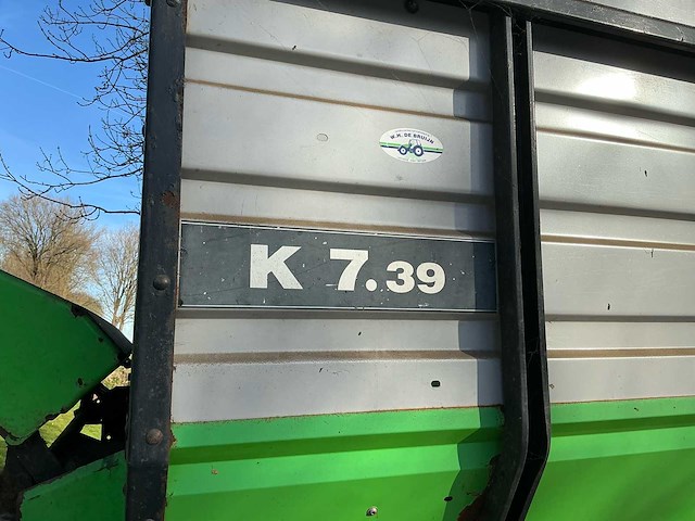 Deutz-fahr k 7.39 opraapwagen - afbeelding 13 van  22