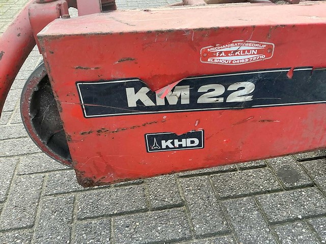 Deutz-fahr / kuhn / khd km22 klepelmaaier / schijvenmaaier - afbeelding 14 van  15