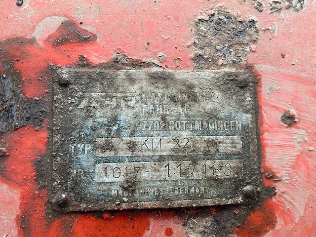 Deutz-fahr / kuhn / khd km22 klepelmaaier / schijvenmaaier - afbeelding 15 van  15