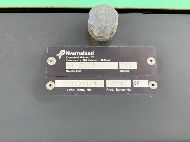 Deutz-fahr / kverneland - km 5.29 - maaier - afbeelding 7 van  7