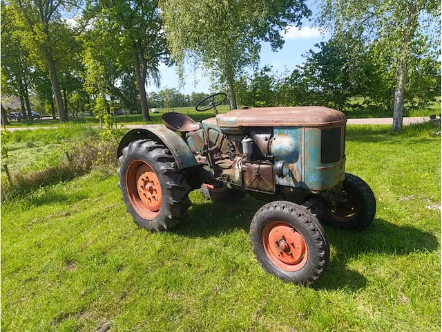 Deutz stompkop oldtimer tractor - afbeelding 1 van  11