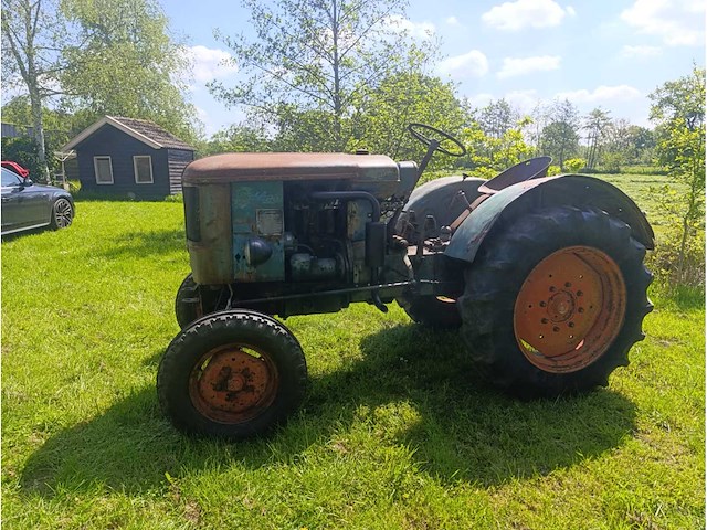 Deutz stompkop oldtimer tractor - afbeelding 6 van  11