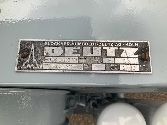 Deutz/stamford f6l413v noodstroomaggregaat - afbeelding 4 van  12