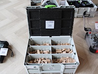 Deuvelkoffer festool met 5-delig freessetje df500 - afbeelding 1 van  3