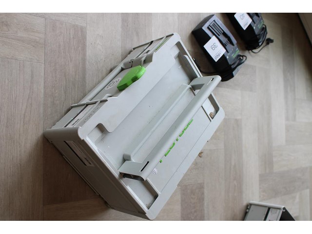 Deuvelkoffer festool met 5-delig freessetje df500 - afbeelding 3 van  3