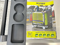 Devenbo - 2026 - db-2008 - gereedschapswagen 246 delig - afbeelding 9 van  11