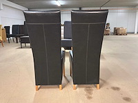 Devin leren eetkamerstoel (2x) - afbeelding 5 van  11