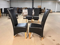 Devin leren eetkamerstoel (2x) - afbeelding 8 van  11