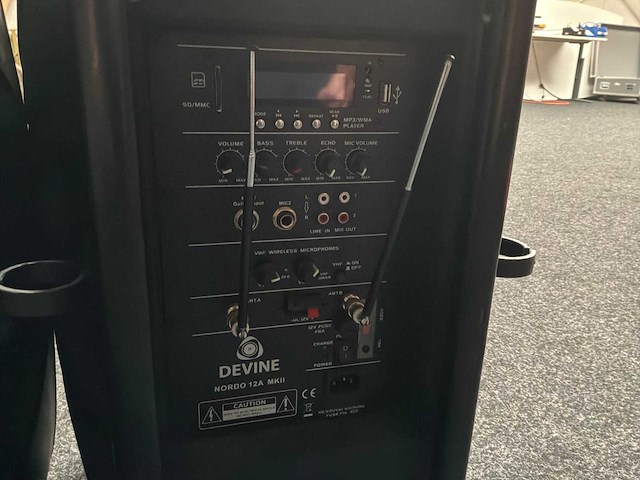 Devine nordo 12a mkii speaker (8x) - afbeelding 4 van  16