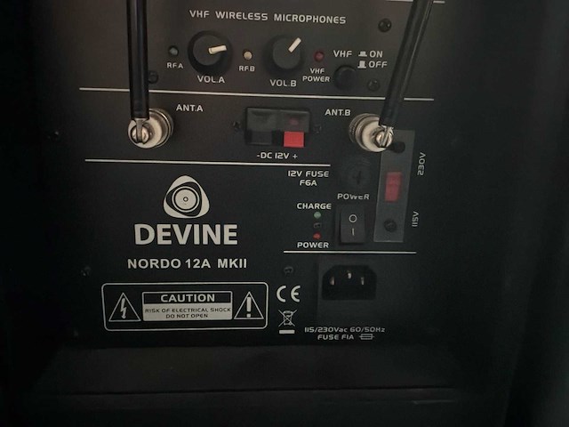 Devine nordo 12a mkii speaker (8x) - afbeelding 5 van  16