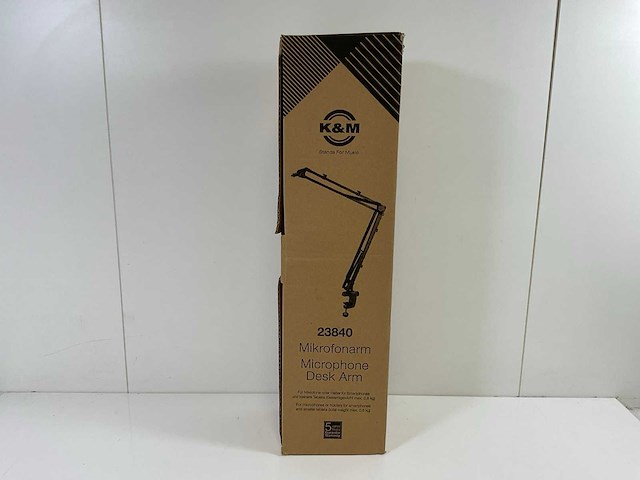 Devine/k&m (wmd-168/23840), wireless dual microphone system with microphone desk arm (2x) - afbeelding 3 van  12