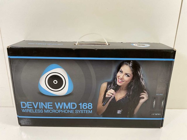 Devine/k&m (wmd-168/23840), wireless dual microphone system with microphone desk arm (2x) - afbeelding 5 van  12