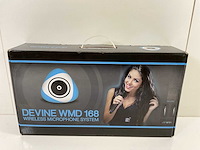 Devine/k&m (wmd-168/23840), wireless dual microphone system with microphone desk arm (2x) - afbeelding 5 van  12