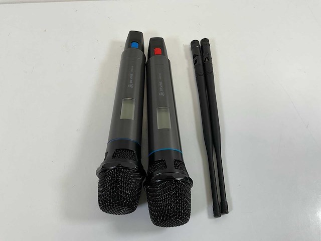 Devine/k&m (wmd-168/23840), wireless dual microphone system with microphone desk arm (2x) - afbeelding 11 van  12