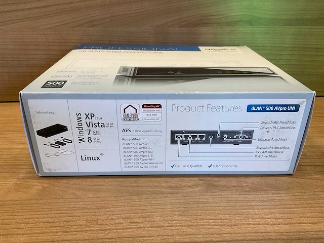 Devolo dlan 500 avpro uni professionele powerline-adapter - afbeelding 4 van  6