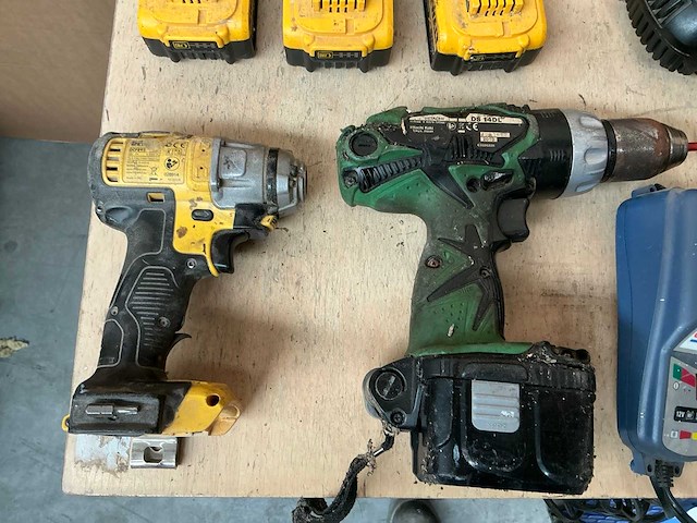 Dewald en hitachi divers accugereedschap - afbeelding 2 van  5
