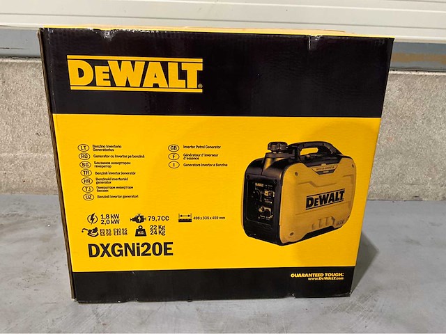 Dewalt - 2025 - dxgni20e - noodstroomaggregaat - afbeelding 5 van  13