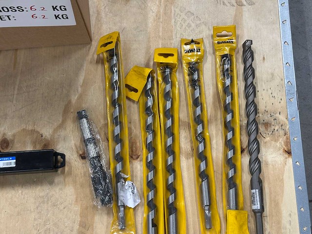Dewalt - bits, drills and chisels (8x) - afbeelding 3 van  6