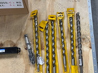 Dewalt - bits, drills and chisels (8x) - afbeelding 3 van  6