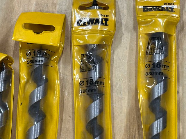 Dewalt - bits, drills and chisels (8x) - afbeelding 4 van  6