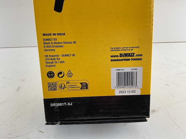 Dewalt - de0881t lichtgewicht 1/4-20 - statief - afbeelding 3 van  3