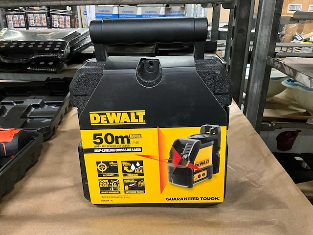Dewalt - dw088k-xj - zelfnivellerende kruislijnlaser - afbeelding 3 van  4