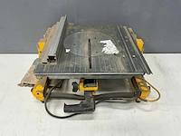 Dewalt - dw743 - tafelcirkelzaagmachine
