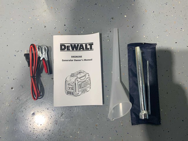 Dewalt - dxgni35e - 3400watt - inverter benzine generator - afbeelding 8 van  15