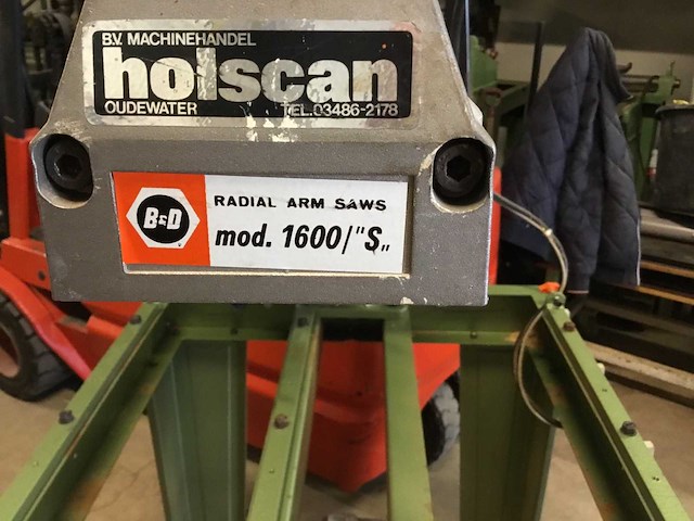 Dewalt 1600/s radiaalafkortzaagmachine - afbeelding 9 van  14