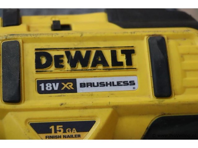 Dewalt 18v xr accu afwerktacker dcn650, 18v, type 1 - afbeelding 2 van  7