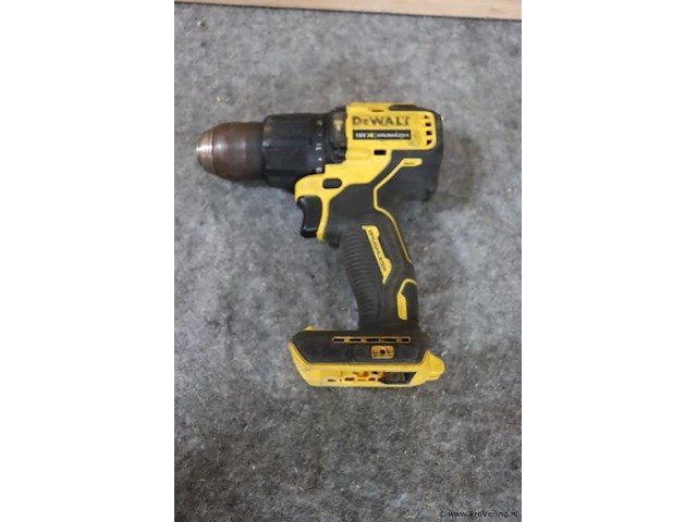 Dewalt 18v xr schroef-klopboormachine dcd709, 18v, type 10 - afbeelding 1 van  5
