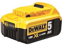 Dewalt accu 18v 5ah + lader dcb1104 - afbeelding 4 van  5