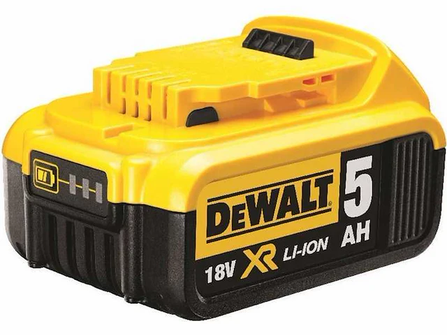 Dewalt accu 18v 5ah + lader dcb1104 - afbeelding 4 van  5