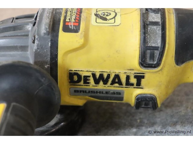 Dewalt accu haakse slijper dcg414, 54v type 3 - afbeelding 2 van  5