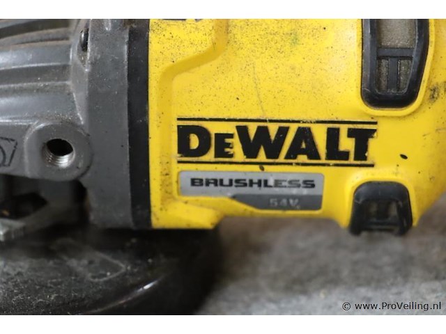 Dewalt accu haakse slijpmachine dcg414, 54v, type 1 - afbeelding 2 van  7