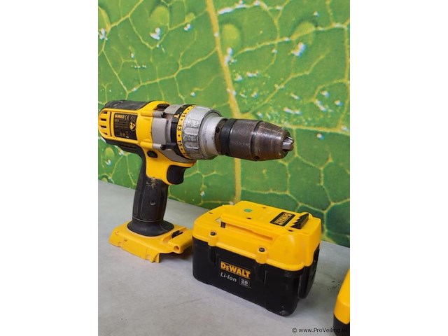 Dewalt accuboormachine dc910; 28v, incl. accu & oplaadstation de9000 - afbeelding 4 van  9