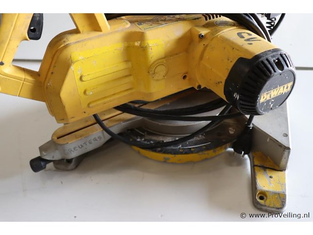 Dewalt afkort- en verstekzaag dw777-qs - afbeelding 5 van  7