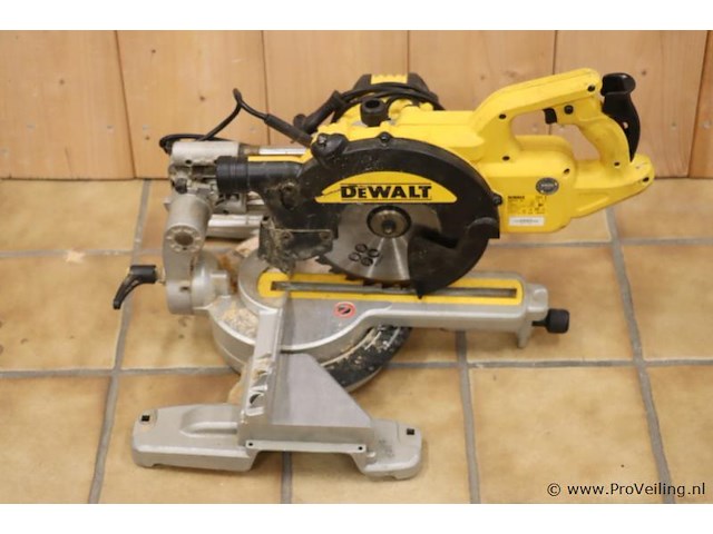 Dewalt afkort- en verstekzaag dws774 dws774-qs, 18v, type 1 - afbeelding 1 van  4