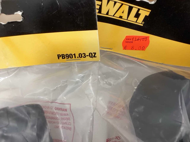 Dewalt beschermrubbers slagschroevendraaier - afbeelding 2 van  2