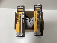 Dewalt black & gold hex shank boren partij - doos met impact ready boren van diverse maten